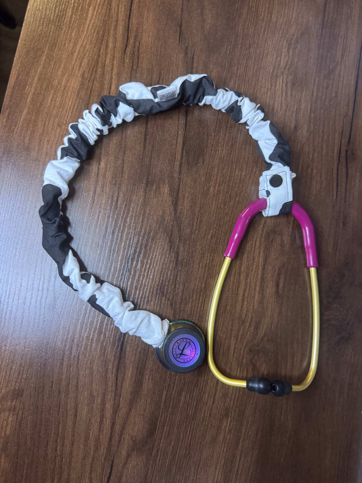 Cow Print Stethoscope Cover