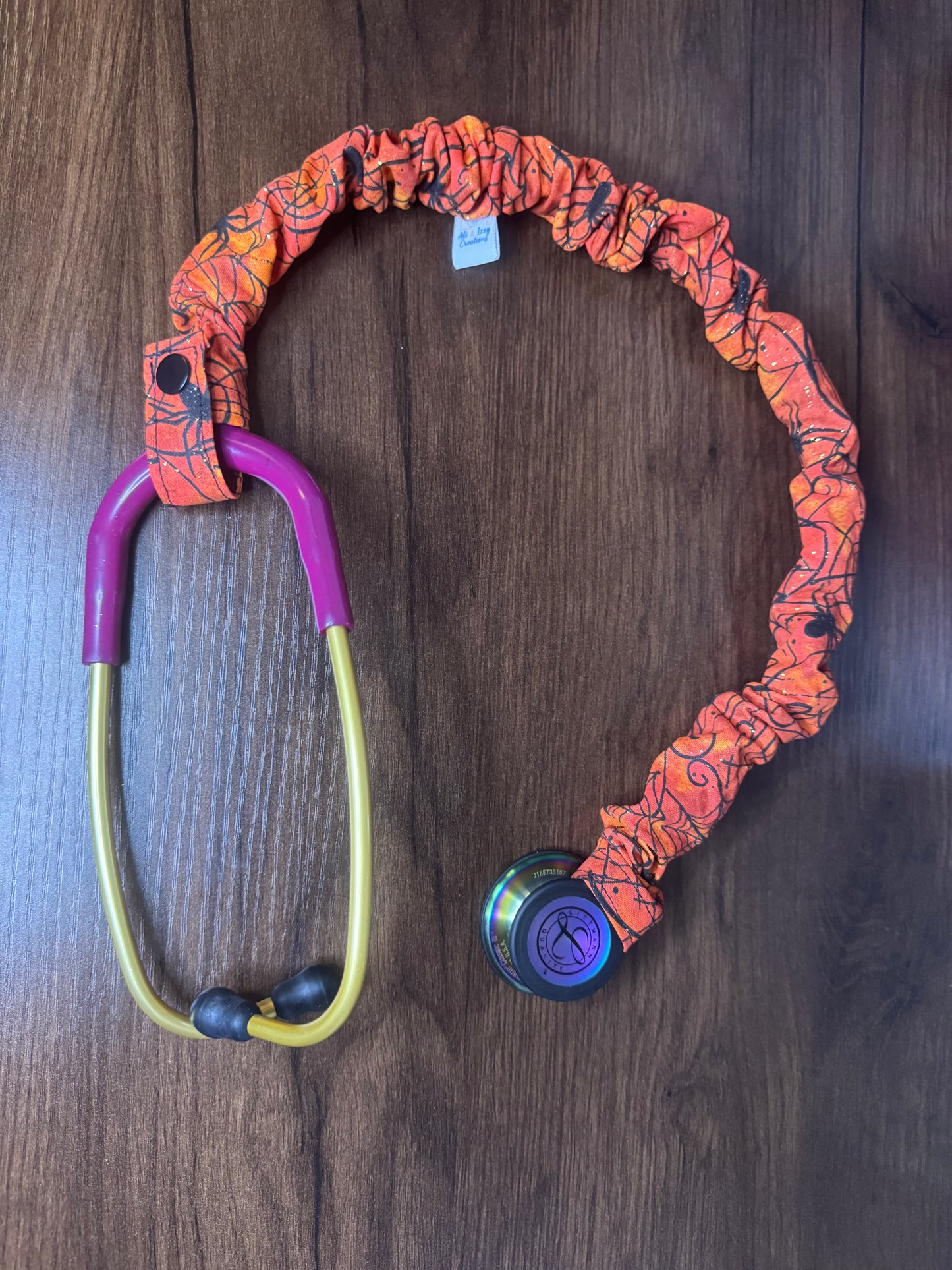Playful Spider Stethoscope Cover