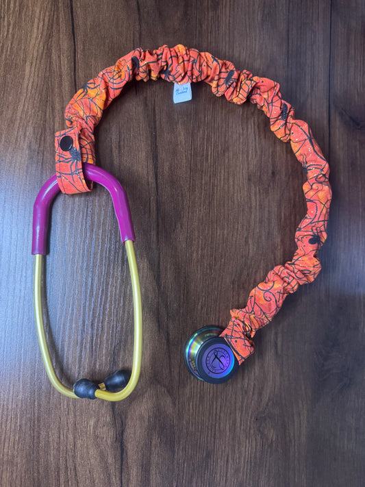 Playful Spider Stethoscope Cover