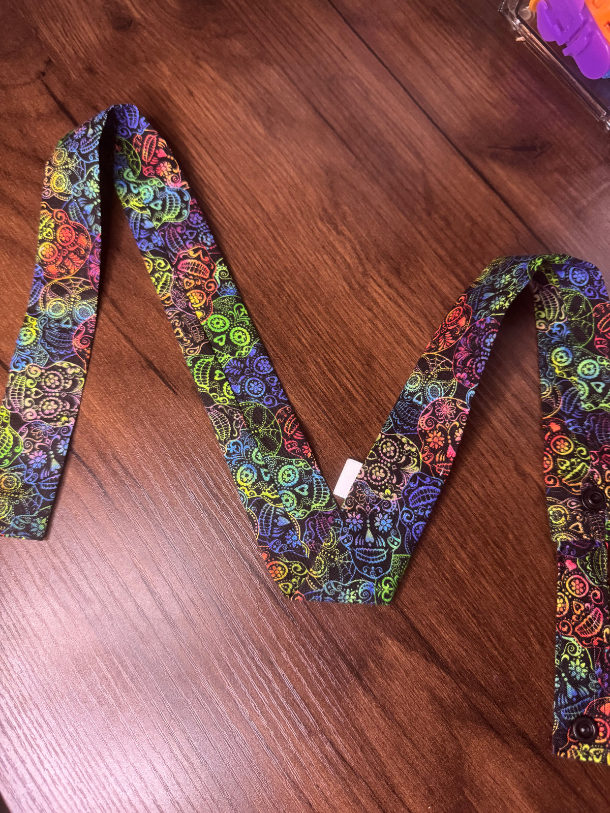 Sugar Skull Stethoscope Cover