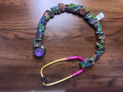 Sugar Skull Stethoscope Cover