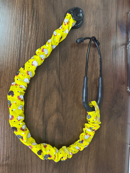 Yellow Chicken Stethoscope Cover