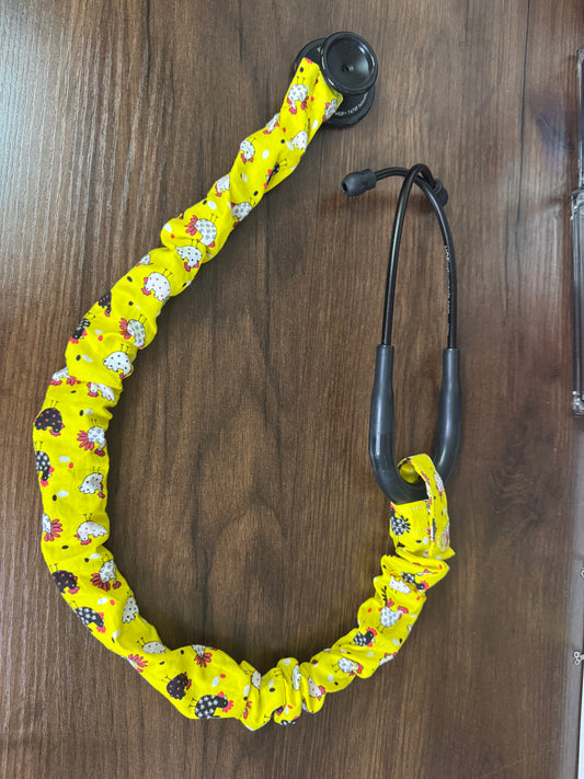 Yellow Chicken Stethoscope Cover
